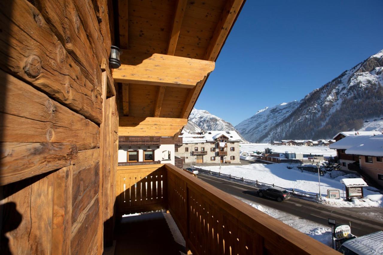 Hotel "La Suisse" Livigno Bagian luar foto